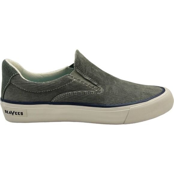 New SeaVees Men Casual Sneakers Grey Velvet Hawthorne Slip-On Cordies 8 US main image 11